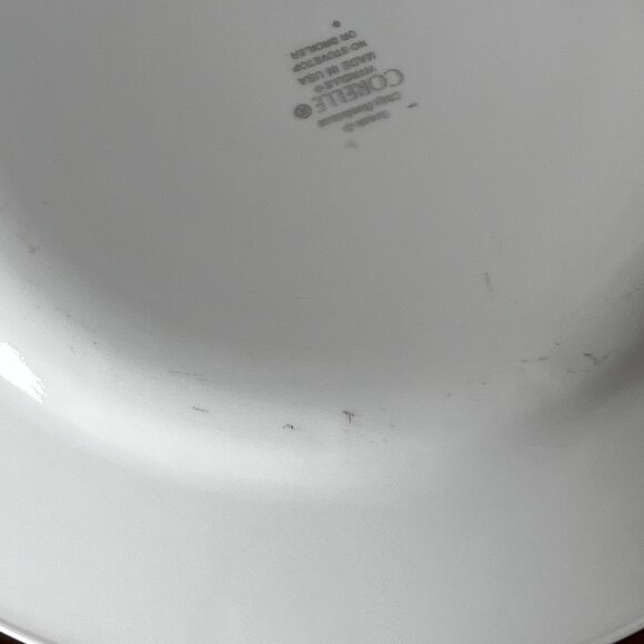 Set of 4 Corelle "Watercolors" Luncheon Plates 8.5" Salad Lunch Flower Corning - Picture 9 of 10